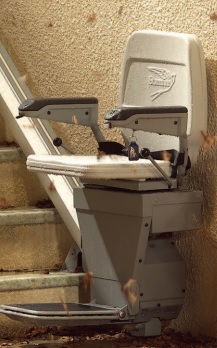 The straight stairlift Stannah 320 near syracuse ny is designed to withstand all weather from syracuse elevator image of straight stairlift stannah 320