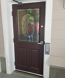 Home Elevator Exterior Near Syracuse With Syracuse Elevators image of residential elevator