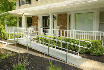 Home Accessibility Near Syracuse Ny Image Of Modular Ramp At Home From Syracuse Elevator Company