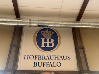 Elevator Companies Near Syracuse NY Image of Hofbrauhaus Buffalo Sign