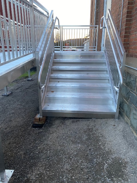 Syracuse-NY-Business-Wheelchair-Ramp-from-Syracuse-Elevator-West-Winfield-New-York-image-of-aluminum-stairs