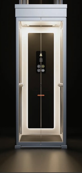 Cibes Home Elevator With Soft Led Lighting From Syracuse Elevator Company